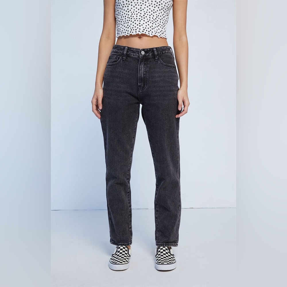 PacSun Charcoal/black wash jeans